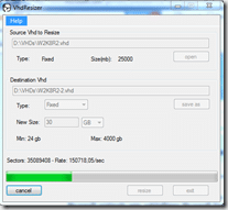 VhdResizer