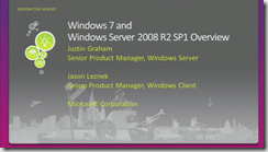 wsv307 - Justin Graham - Windows Server 2008 R2 SP1