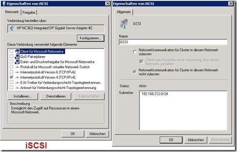 iSCSI_Bindungen