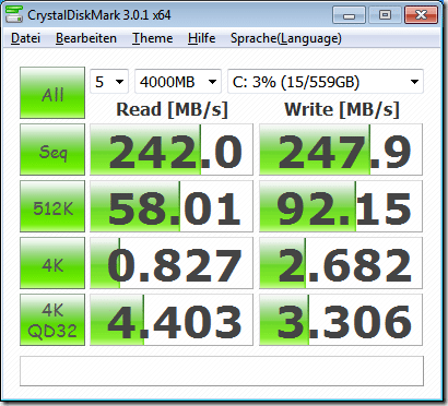 Benchmark-HDD-Raid0