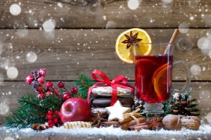 Christmas mulled wine