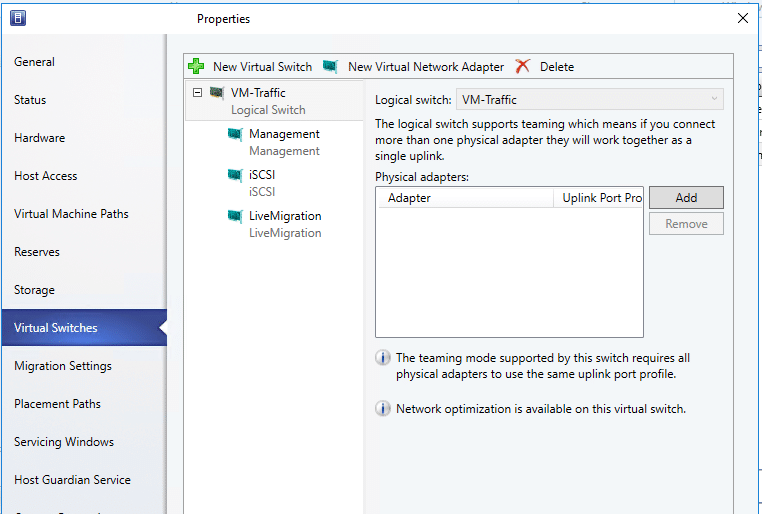VMM-AfterRefresh-withoutNICs-SETvSwitch