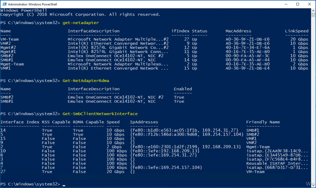 Switch Embedded Teaming - SET - 001