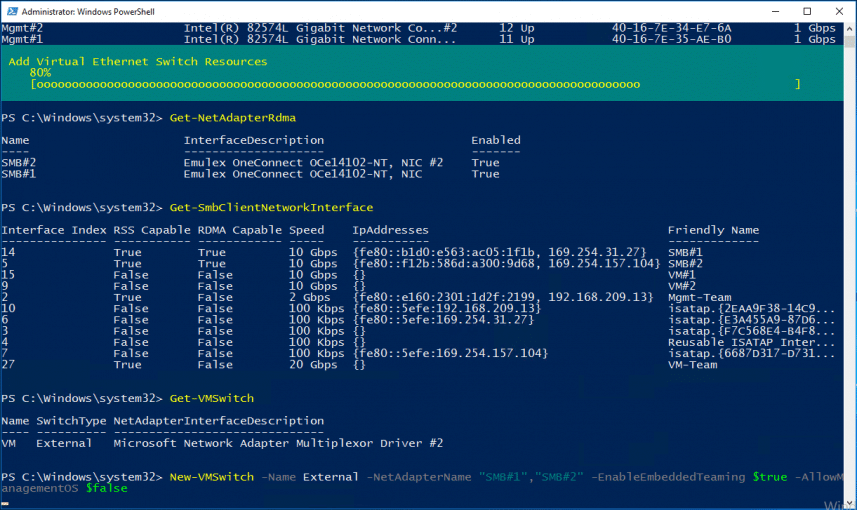 Neu in windows server 2016 switch embedded teaming set hyper v