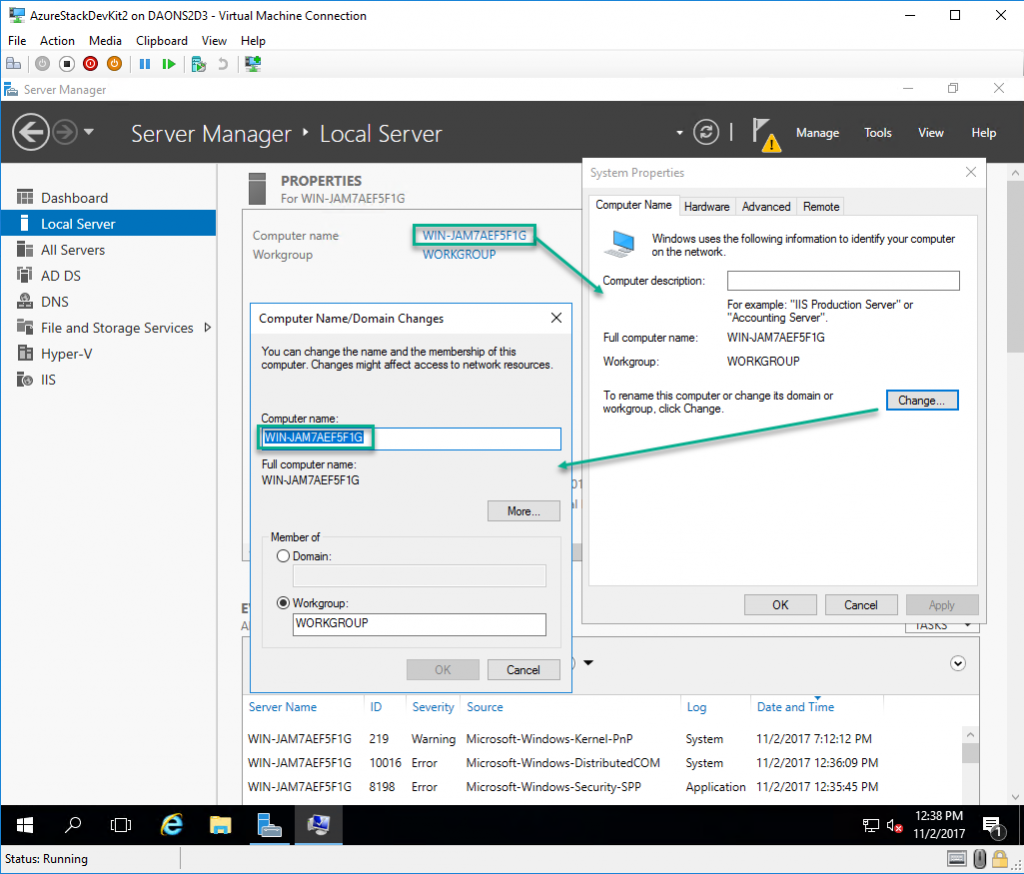 Installing Azure Stack Development Kit in a HyperV Nested VM HyperV