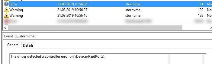 NVMeStore Events
