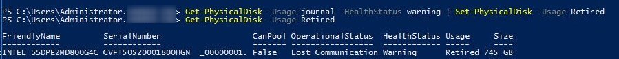 Set oldNVMe to retired